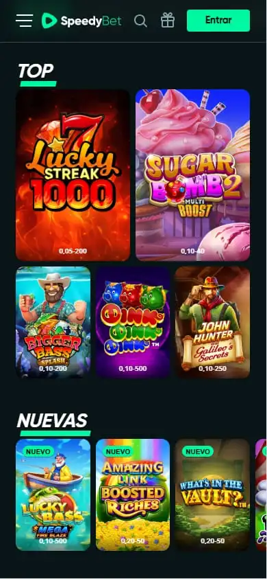 speedybet slots